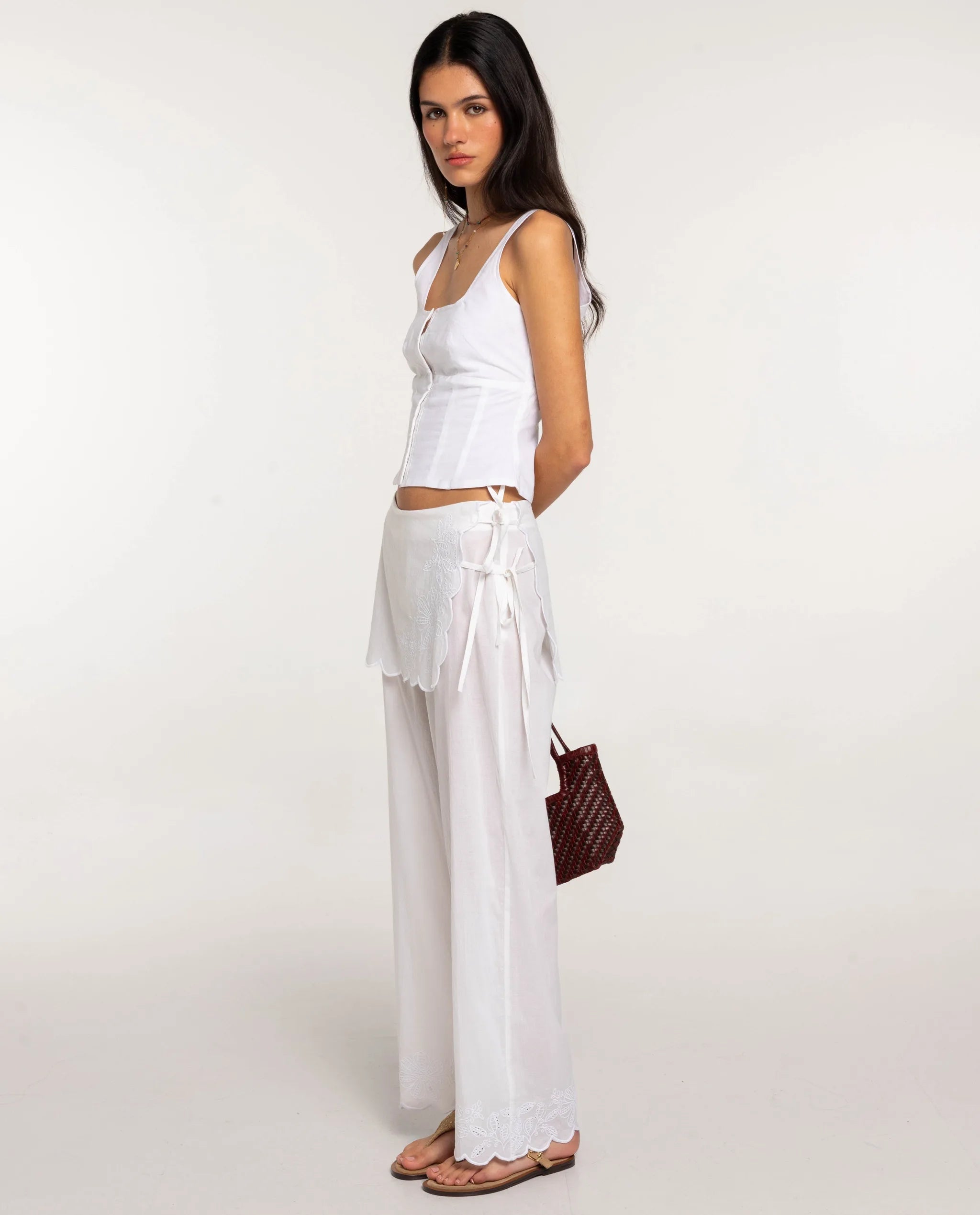 PANTALÓN THIS FEELING · BLANCO