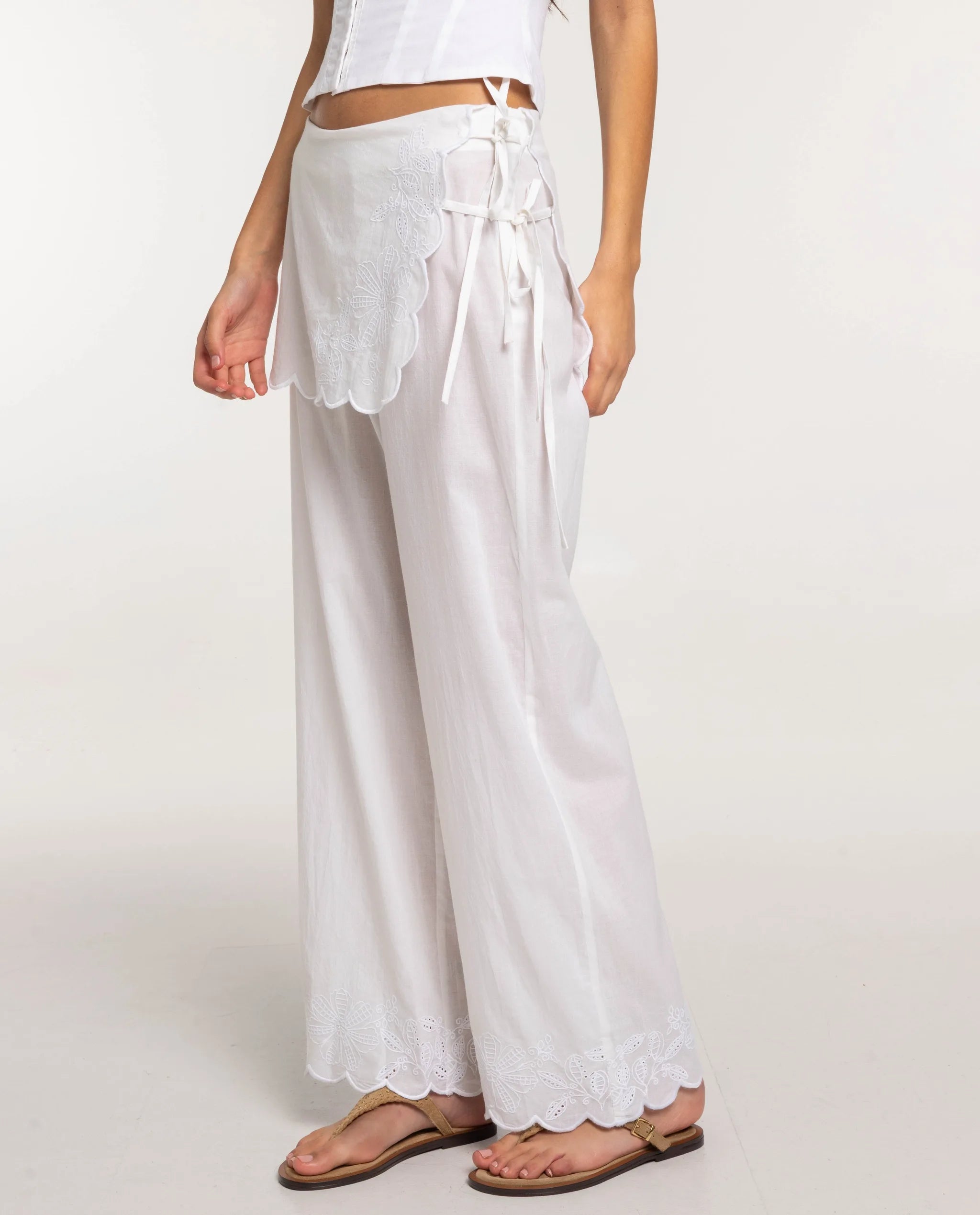 PANTALÓN THIS FEELING · BLANCO