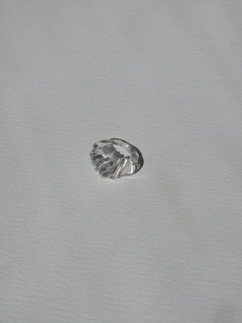 Anillo Shell Transparente