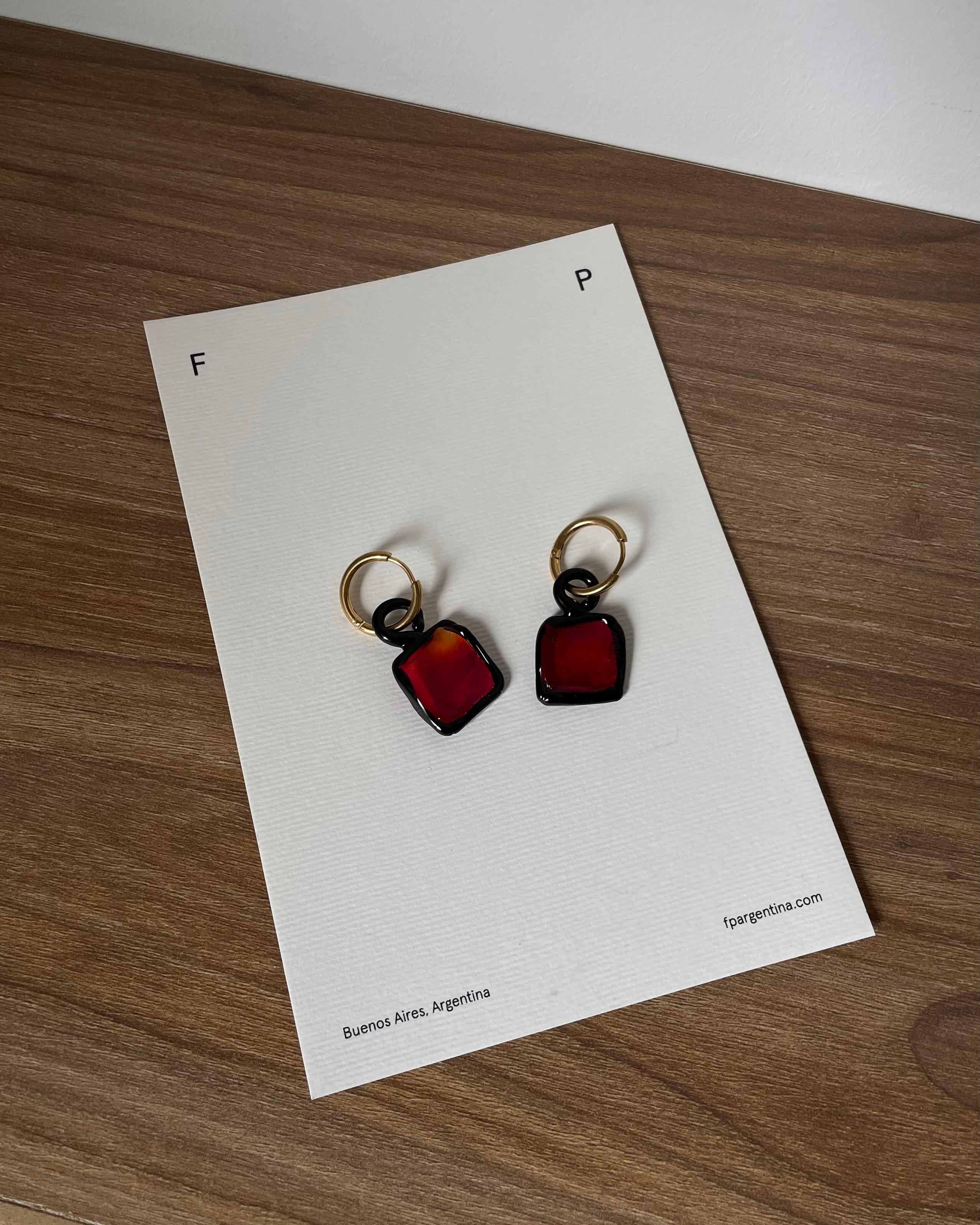 Aros Gema 2.0 Rojo