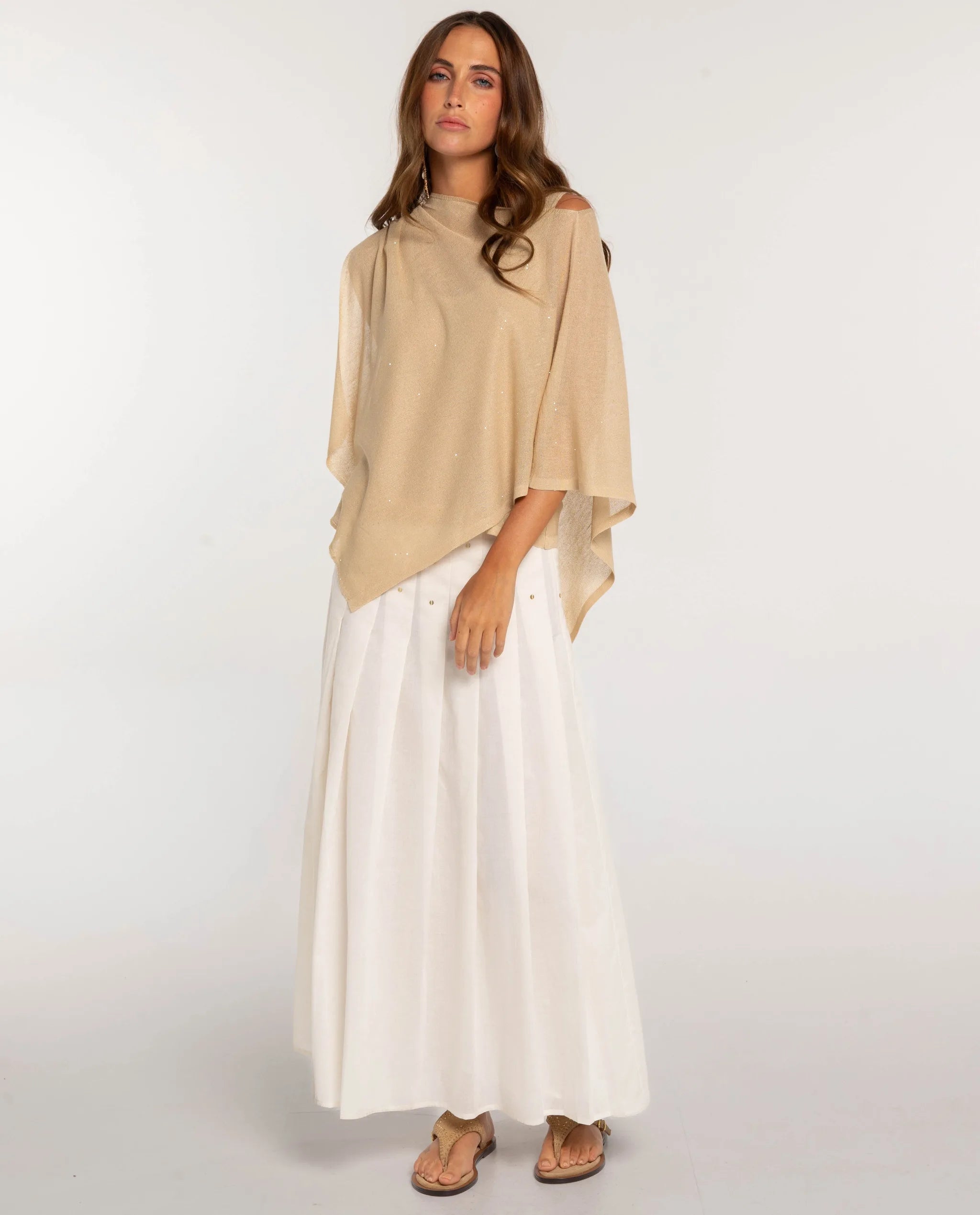FALDA BURNT BLUSH · BLANCO