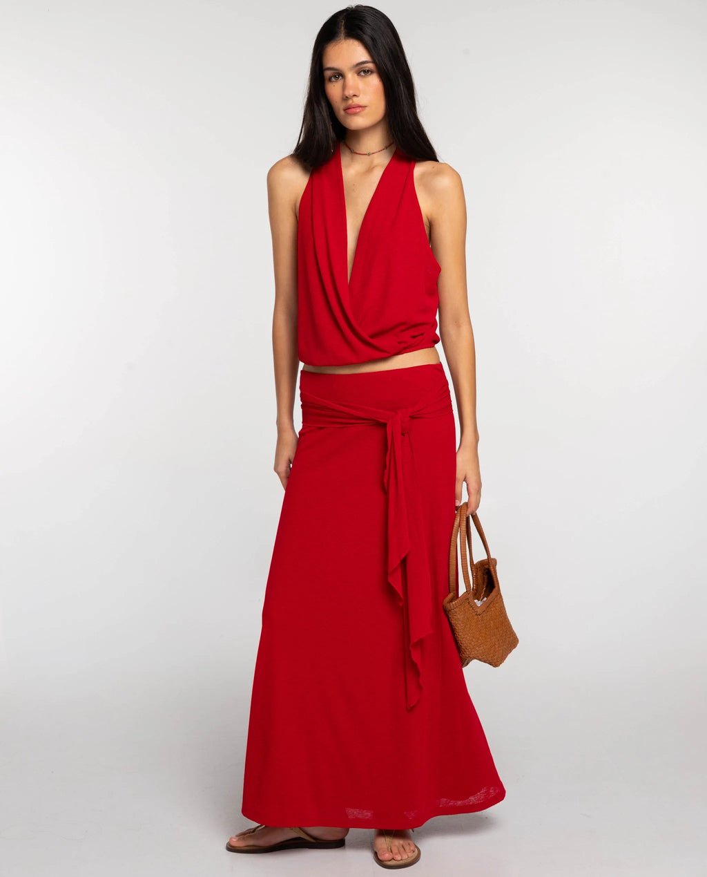 FALDA MARETTA · ROJO