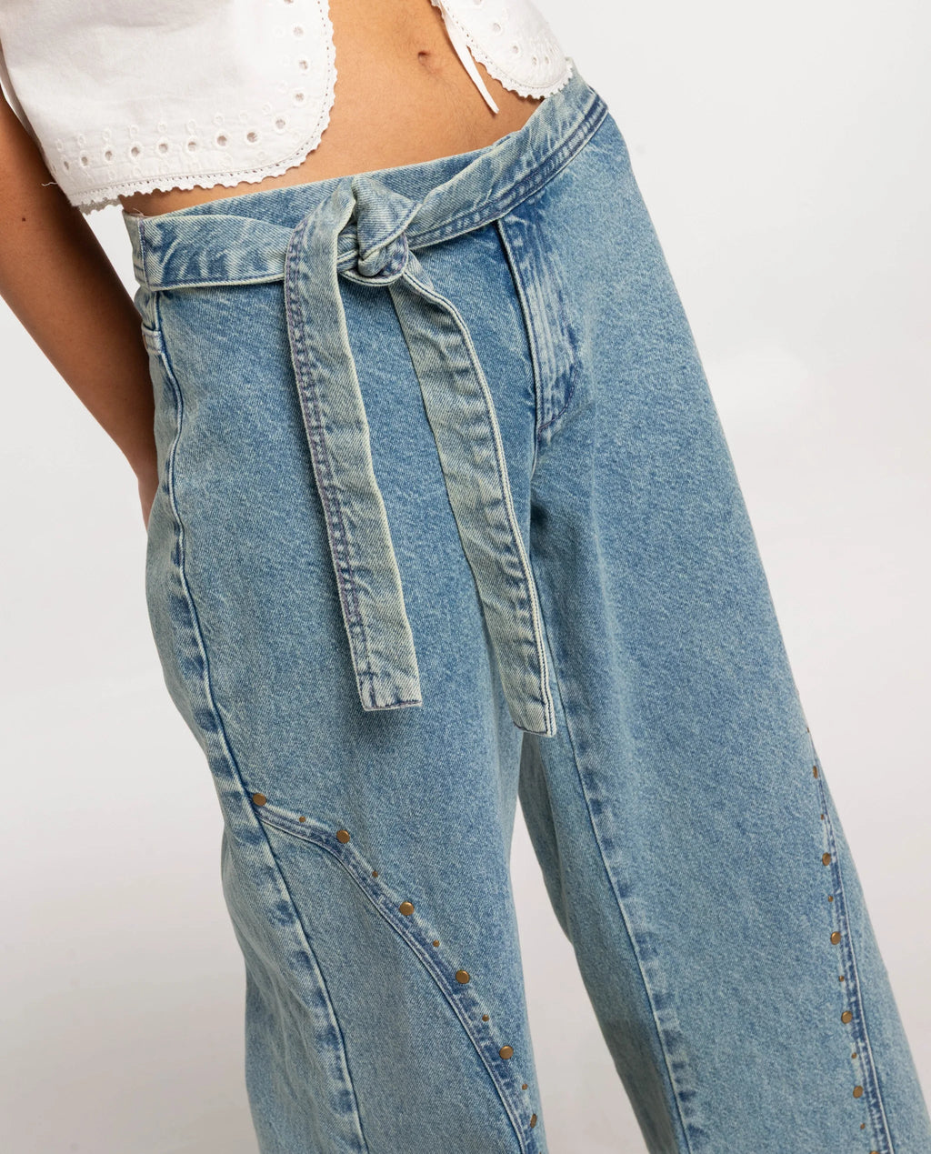 JEANS ALL SET · AZUL