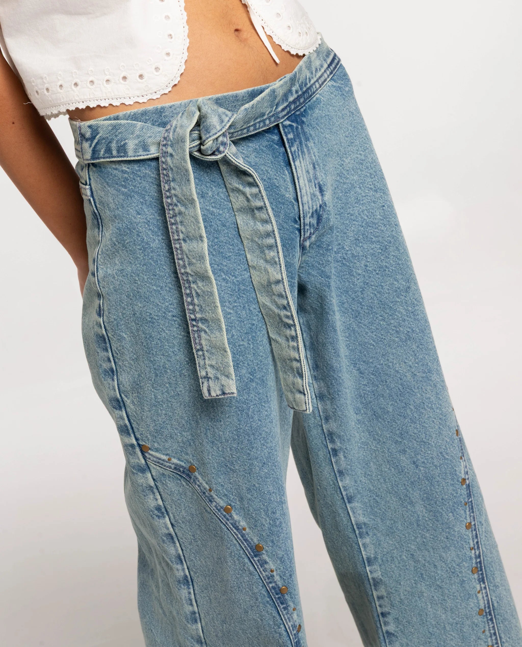JEANS ALL SET · AZUL