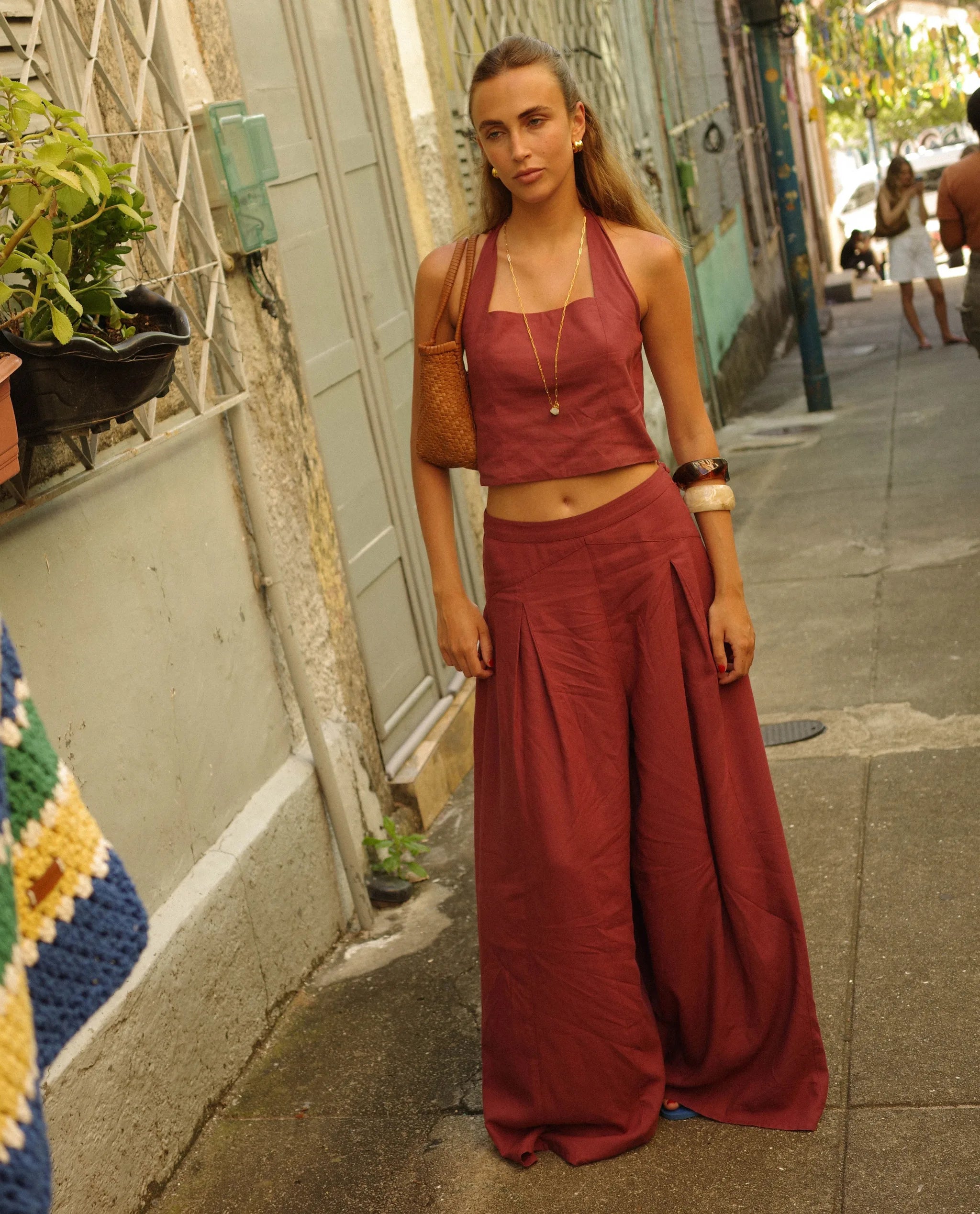 PANTALÓN WHERE WE MEET · BLUSH