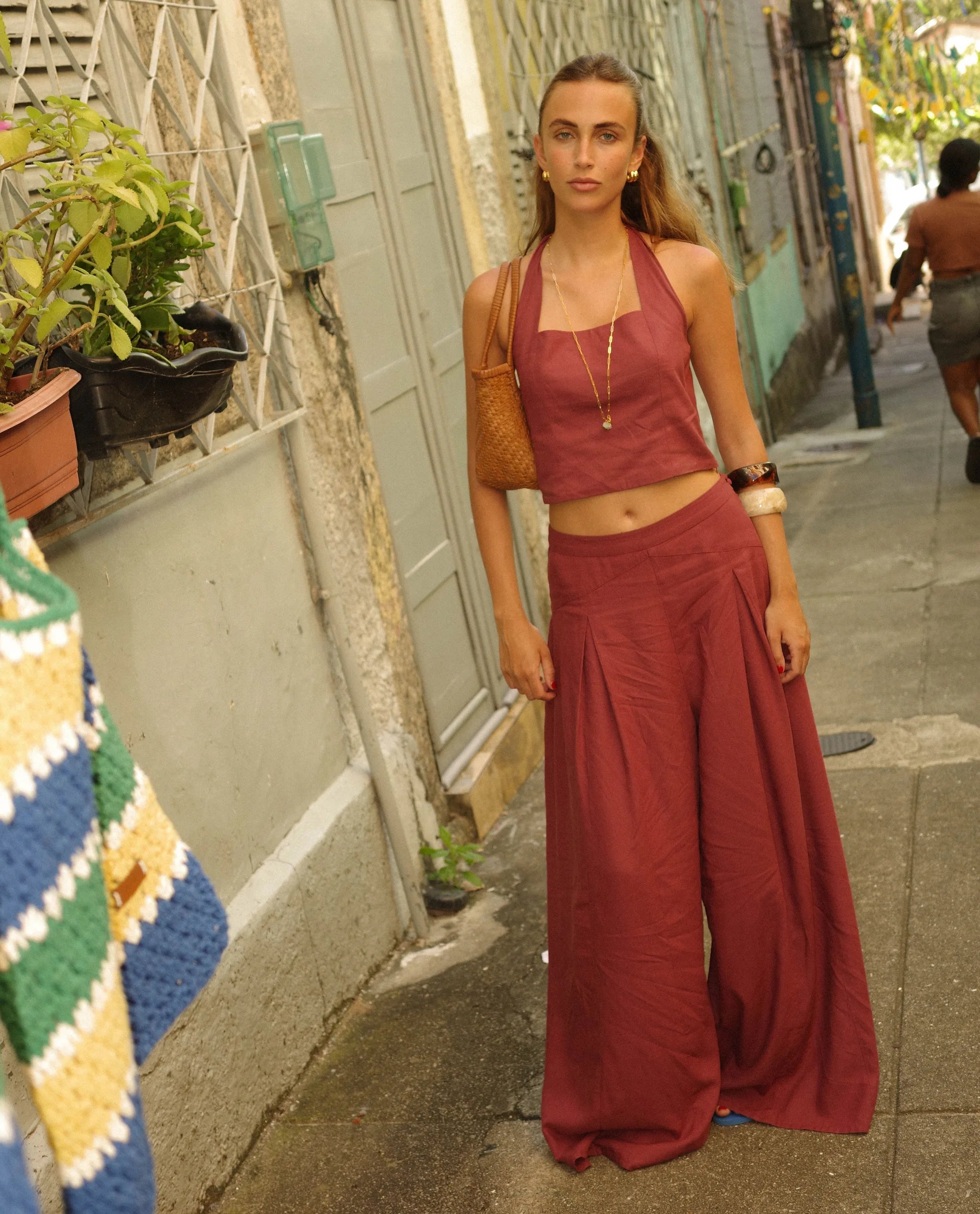 TOP WHERE WE MEET · BLUSH