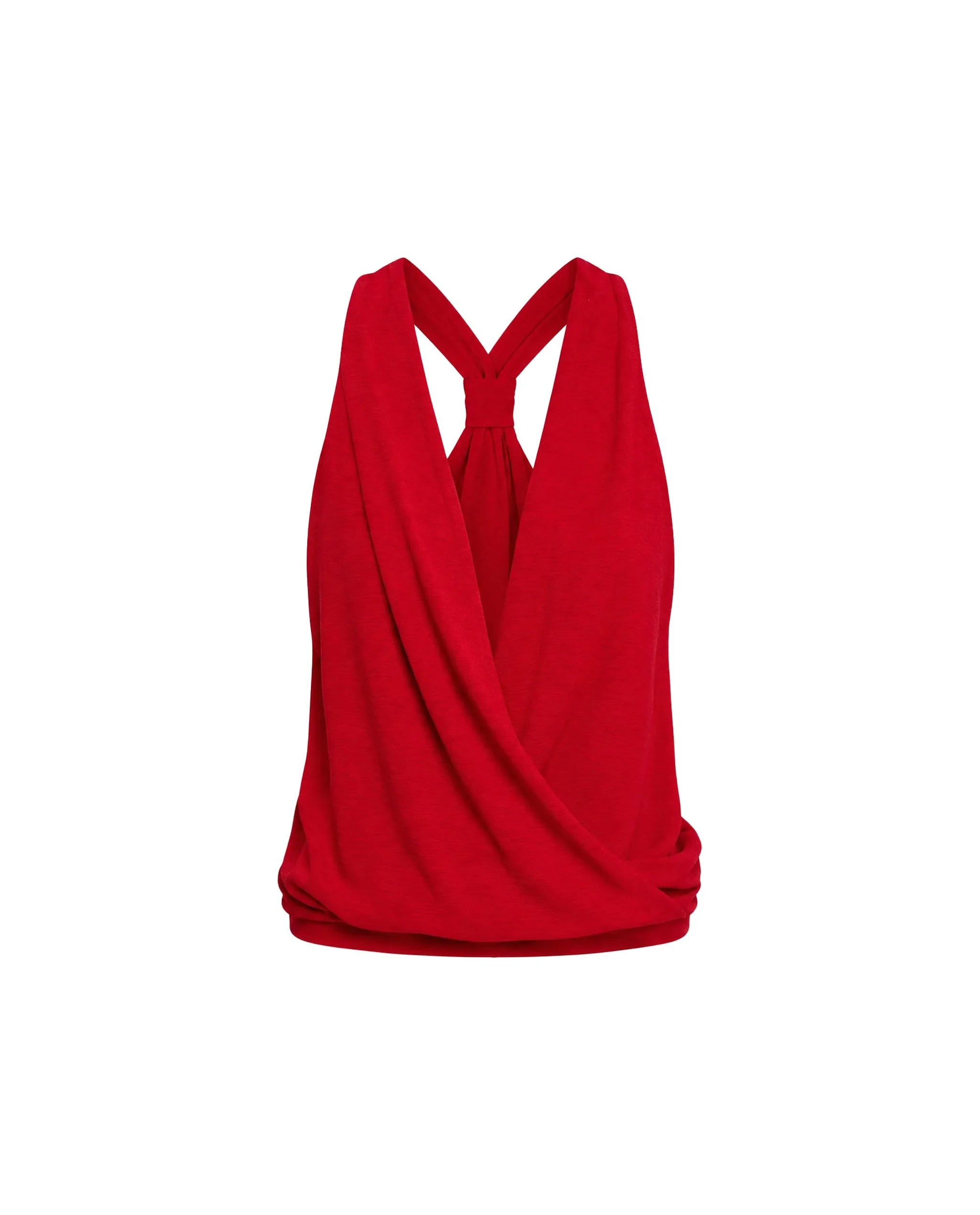 TOP MARETTA · ROJO