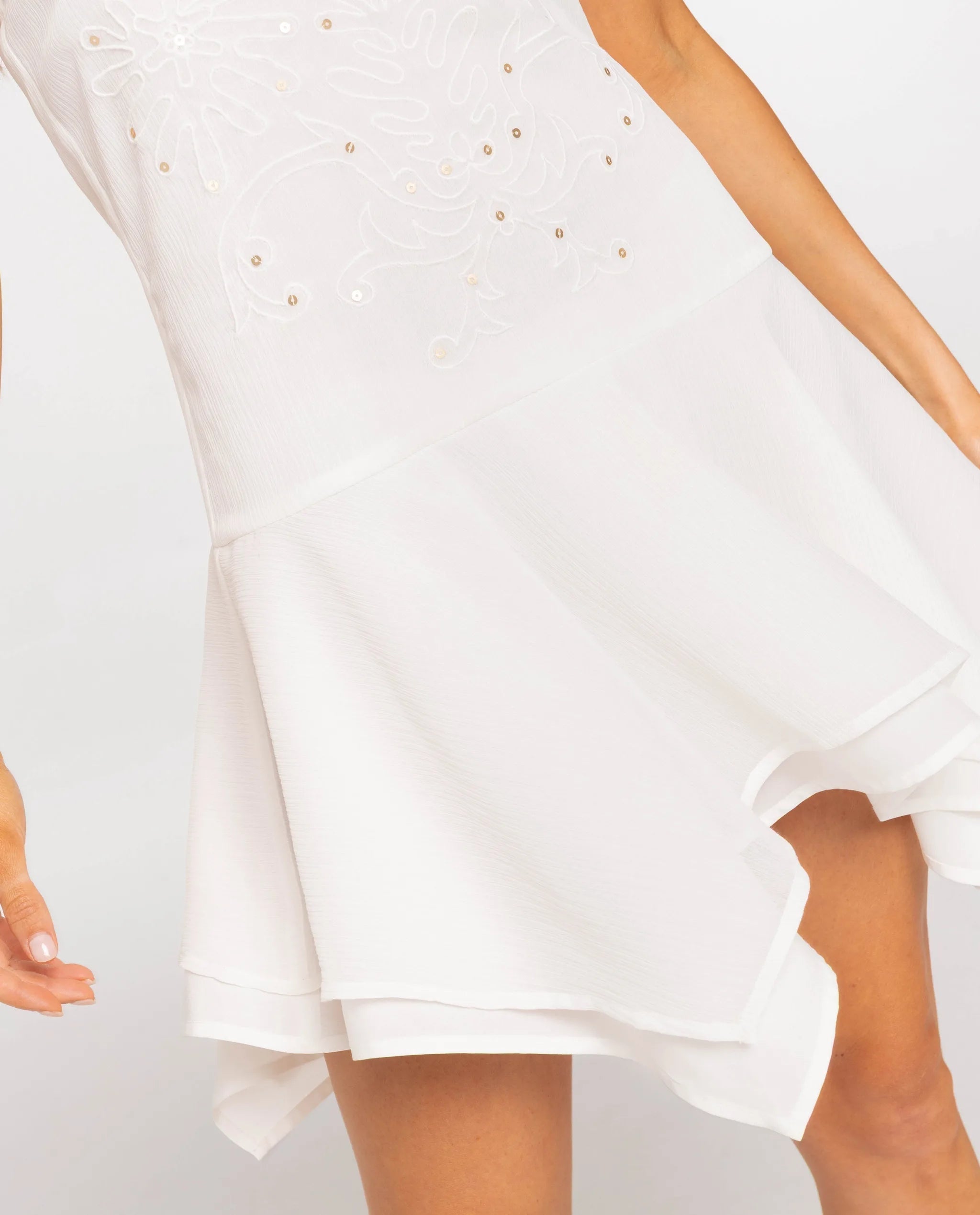 VESTIDO ZAHARA · BLANCO